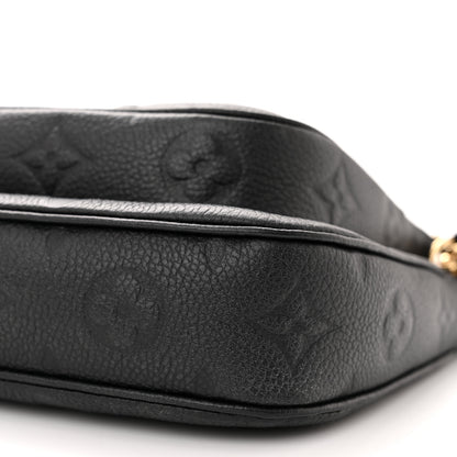 Louis Vuitton Empreinte Monogram Giant Multi Pochette Accessories Black 10 of 13