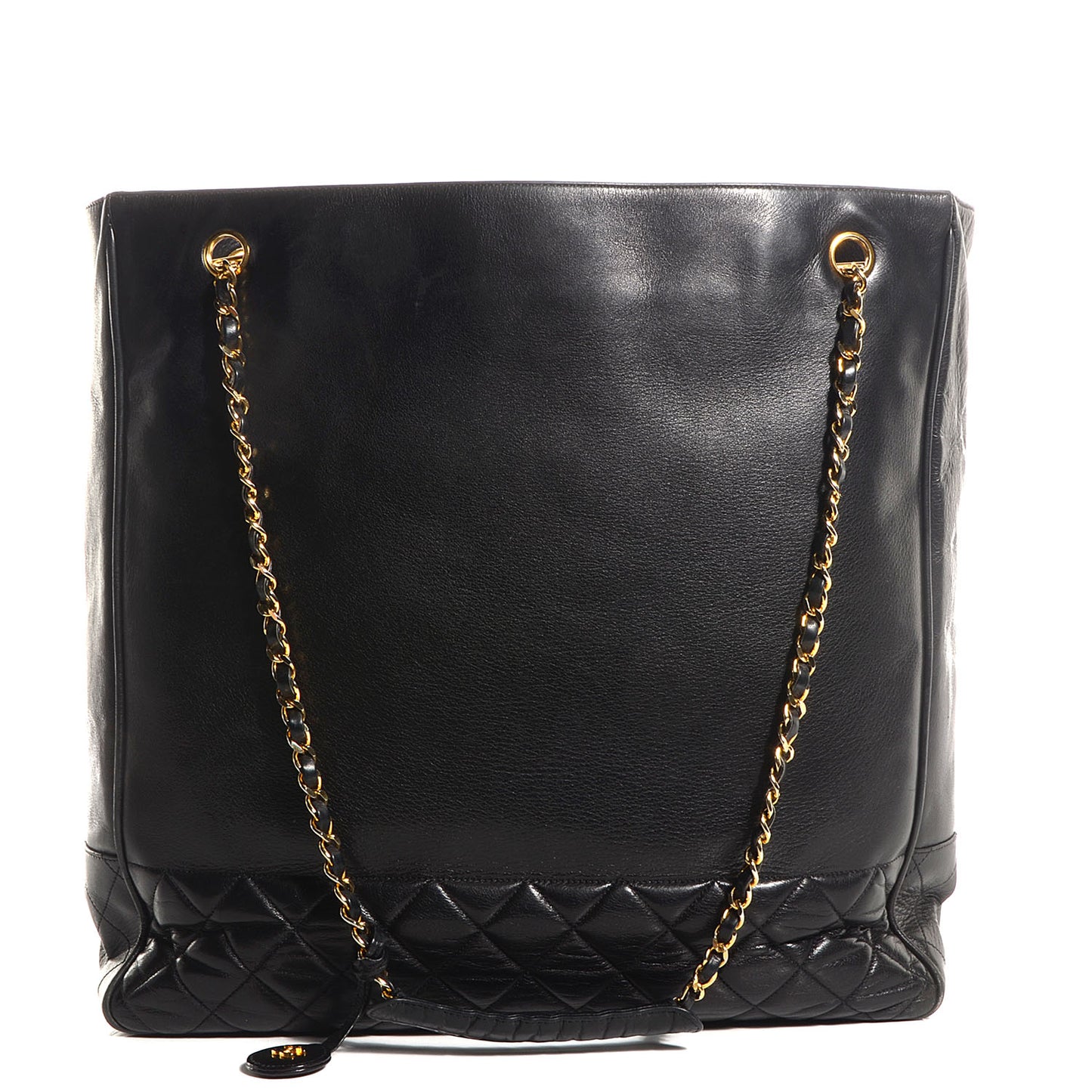 Lambskin Shoulder Bag Black
