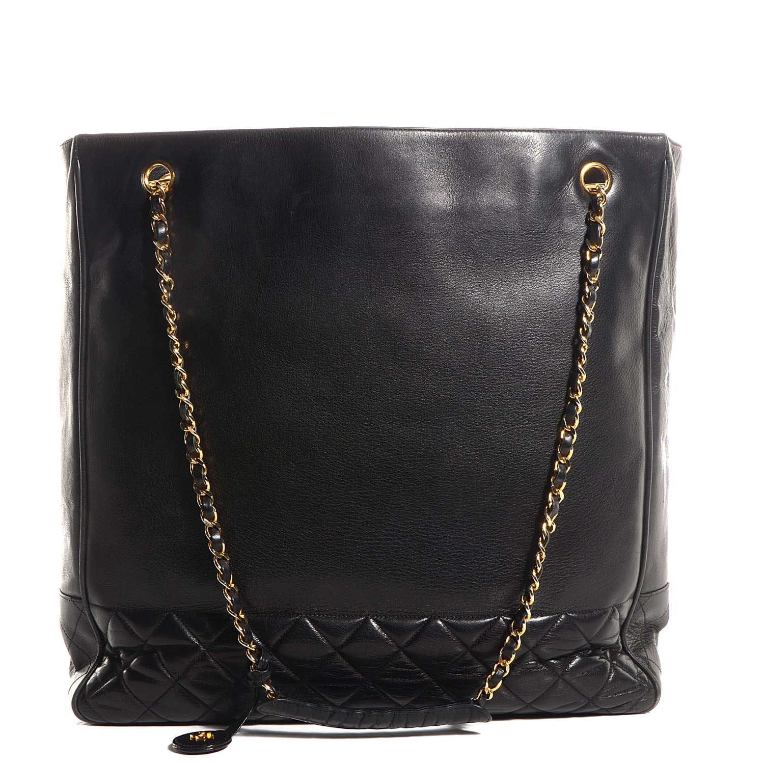 Chanel Lambskin Shoulder Bag Black 1 of 8