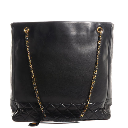 Chanel Lambskin Shoulder Bag Black 1 of 8