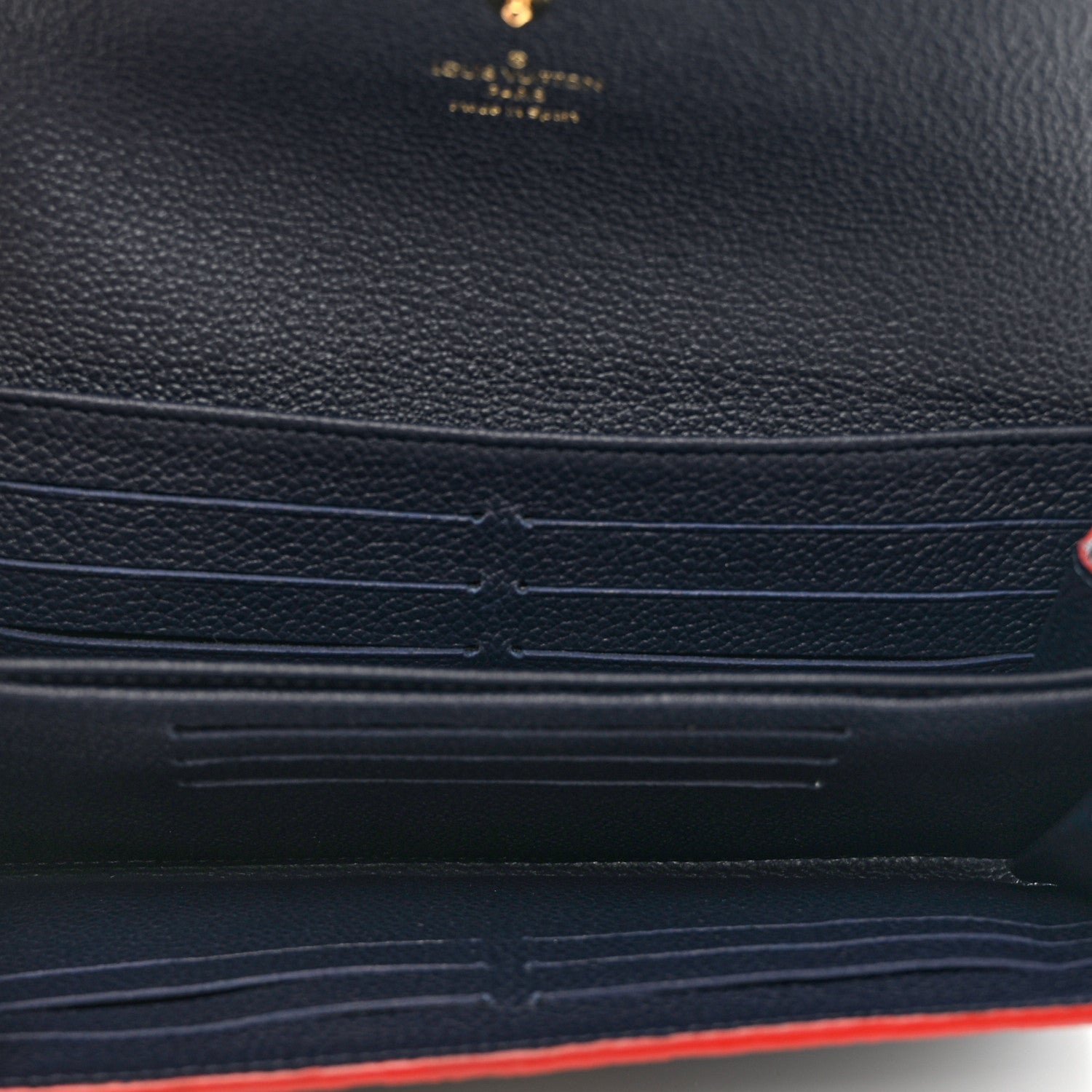 Louis Vuitton Empreinte Pont-Neuf Wallet Marine Rouge 5 of 6