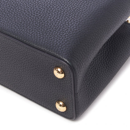 Louis Vuitton Taurillon Capucines BB Black 5 of 8