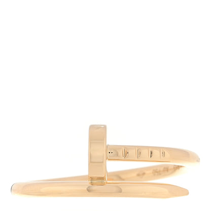 Cartier 18K Yellow Gold Small Juste Un Clou Ring 51 5.75 1 of 5