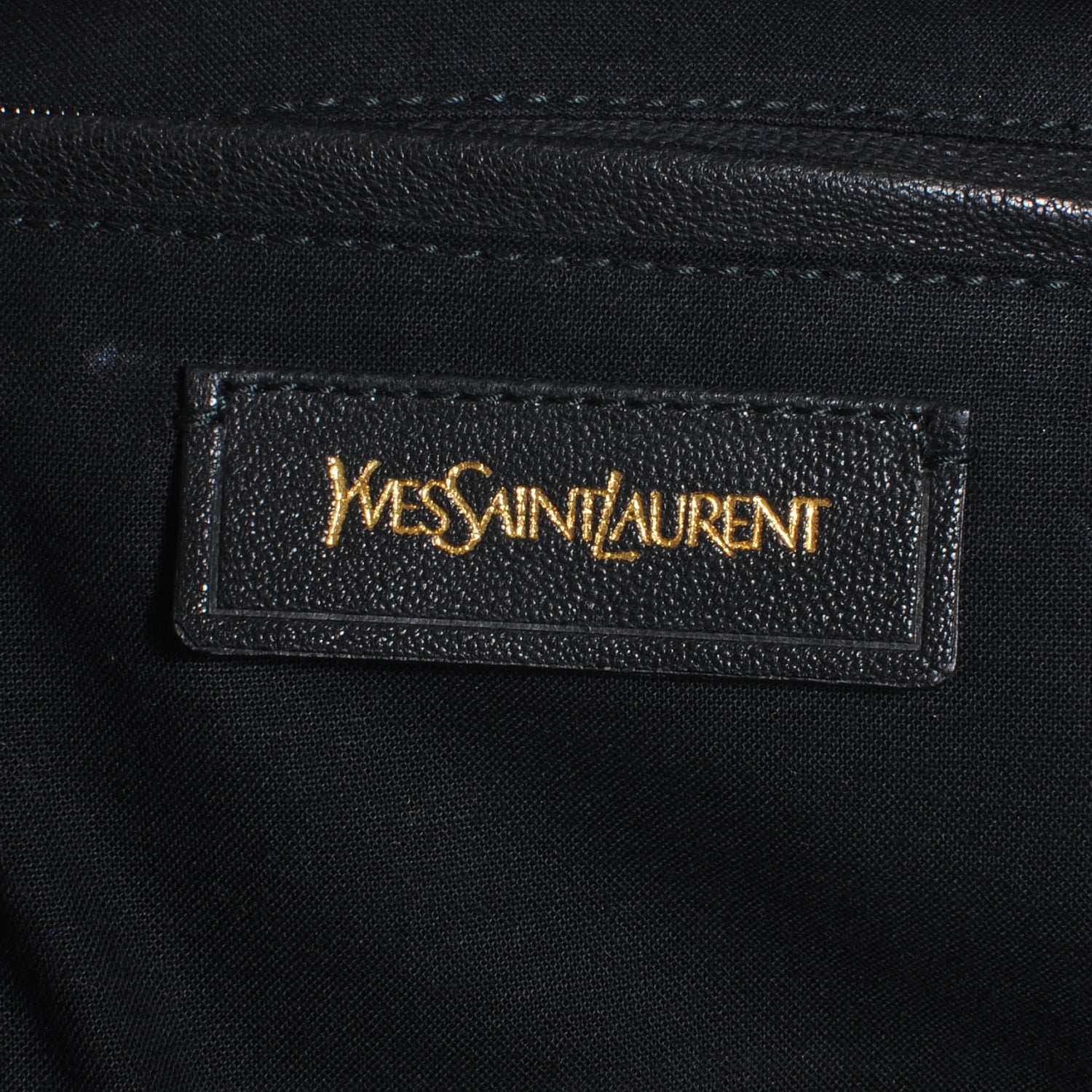 Saint Laurent Leather Large Cabas Chyc Black 6 of 7