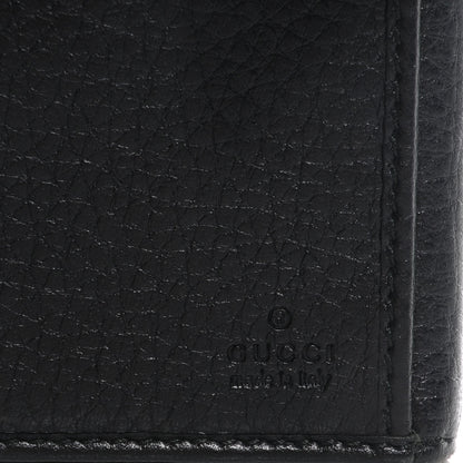 Gucci Leather Bamboo Continental Wallet Black 6 of 7