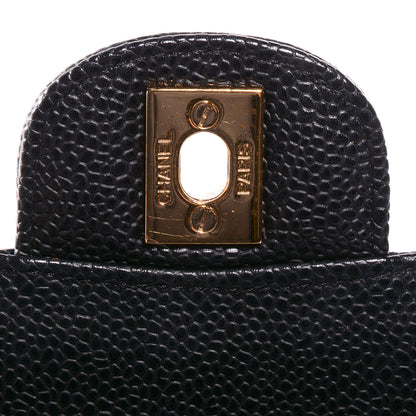 Chanel Caviar Quilted Medium Double Flap Black 6 of 9