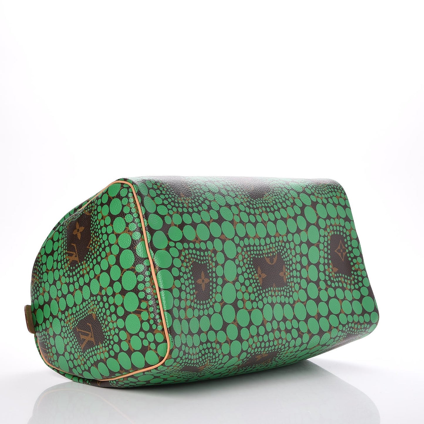 Monogram Kusama Town Speedy 30 Green