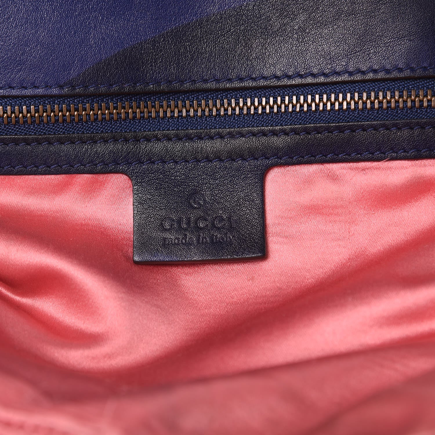 Gucci Velvet Matelasse Medium GG Marmont Shoulder Bag Cobalt Blue 6 of 20