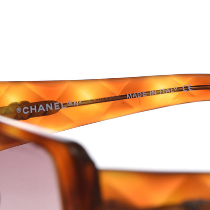 Chanel Quilted CC Sunglasses 5045 Tortoise 7 of 7