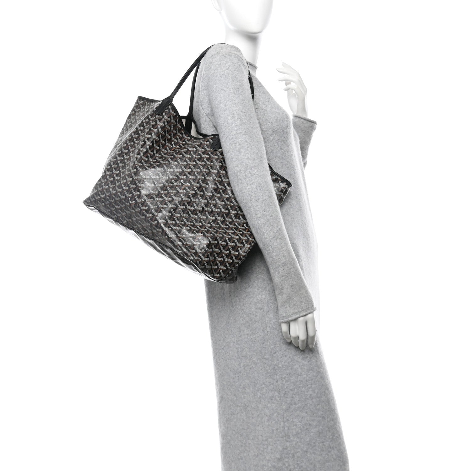 Goyard Goyardine Saint Louis GM Black 2 of 16