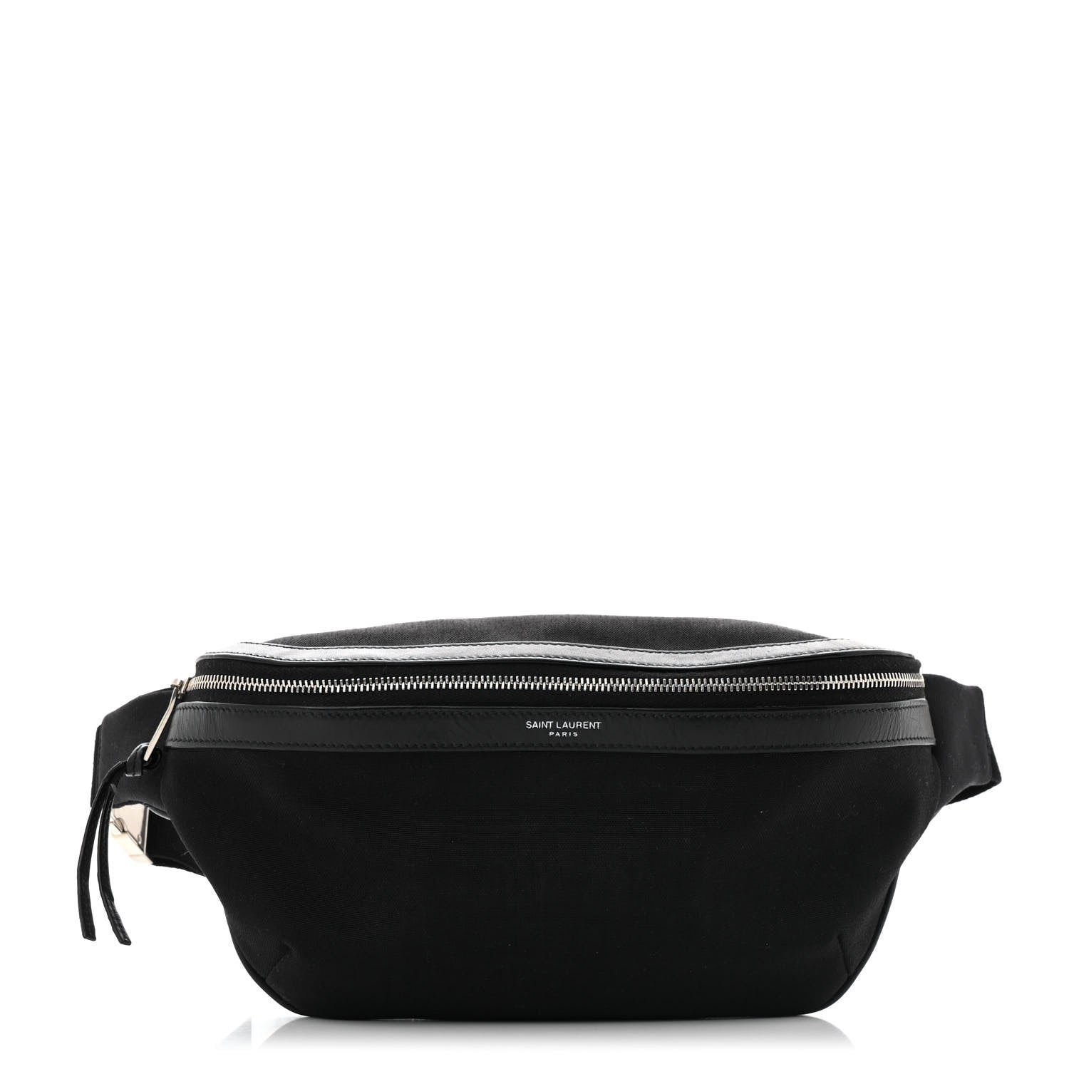 Saint Laurent Canvas Classic Belt Bag Black 1 of 15