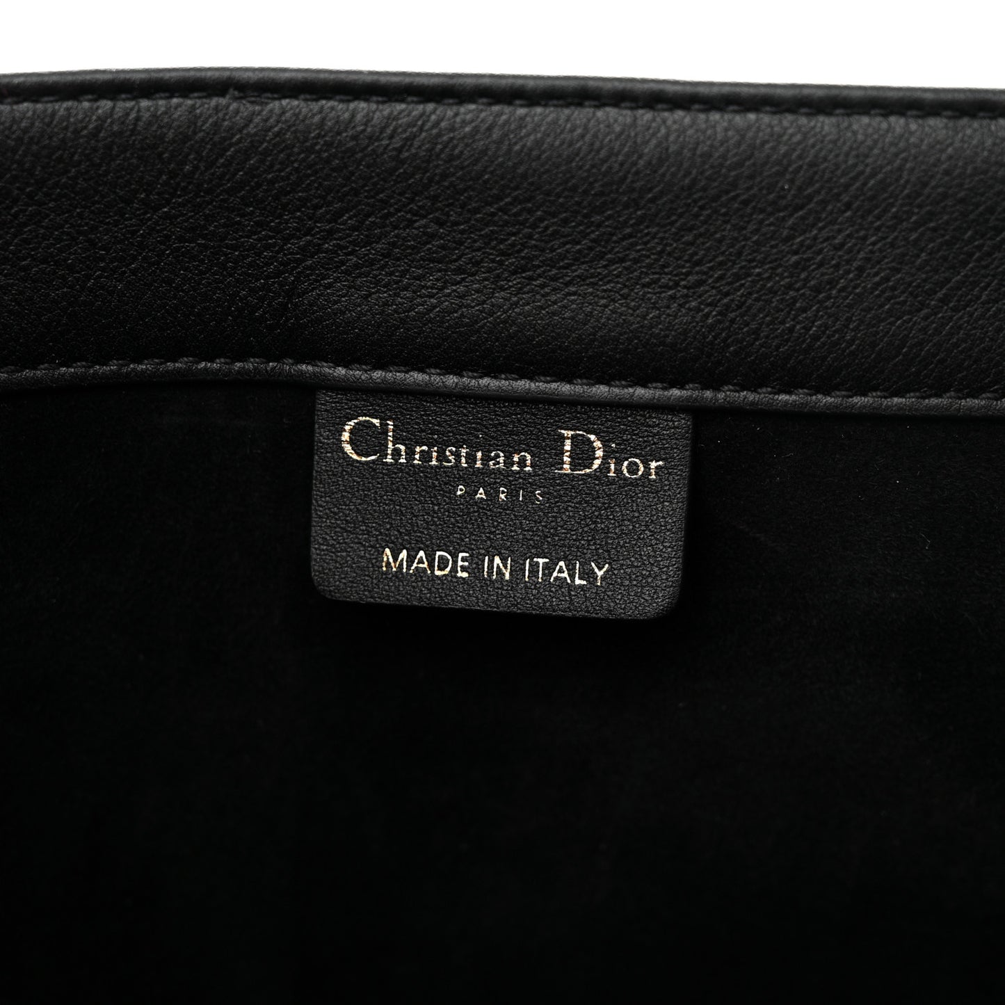 Calfskin Embossed Medium Book Tote Black