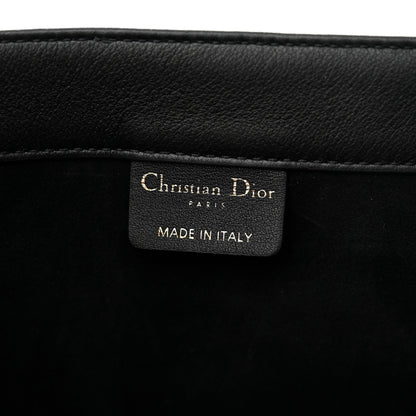 Christian Dior Calfskin Embossed Medium Book Tote Black 6 of 10