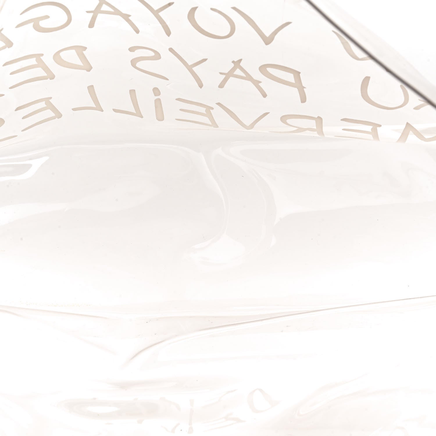 Hermes Vinyl Souvenir De L'Exposition Kelly Transparent 5 of 13