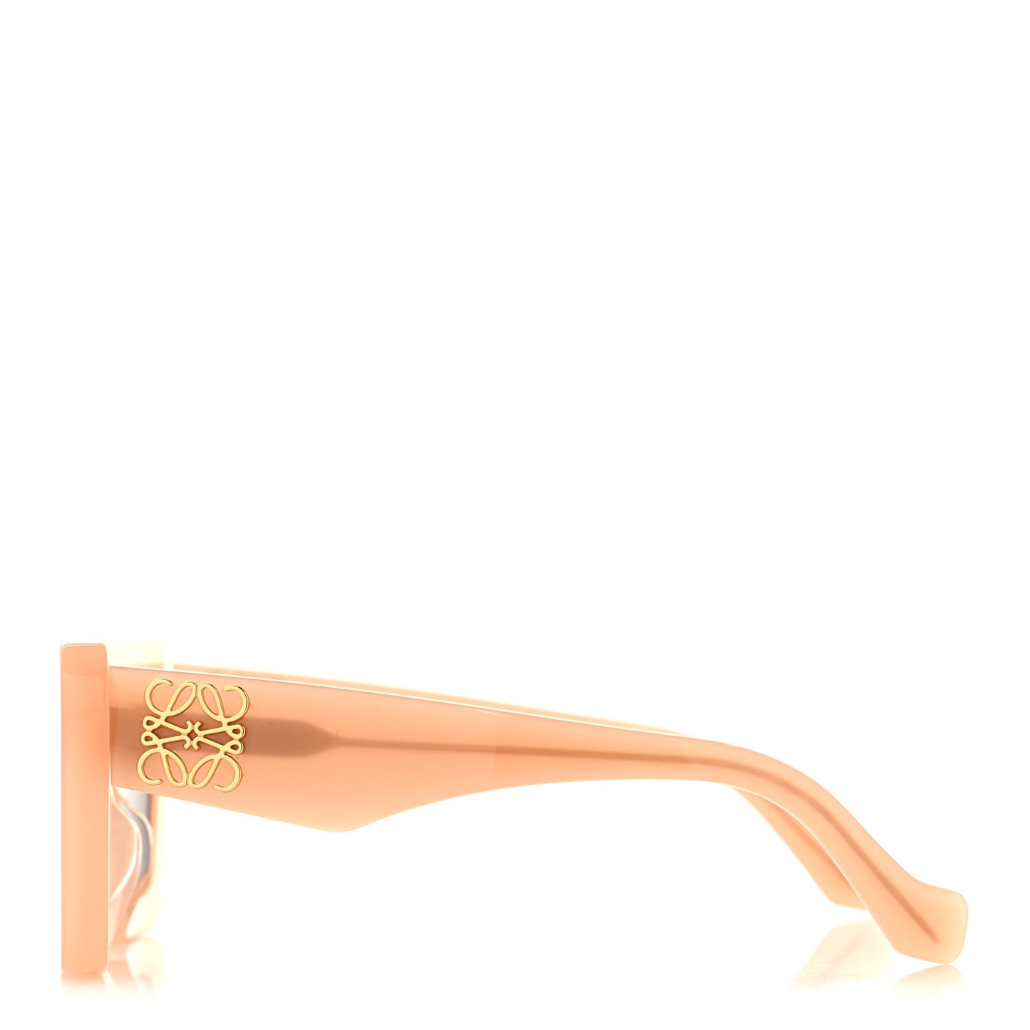 Acetate Anagram Cat Eye Sunglasses LW40145F Pink Brown