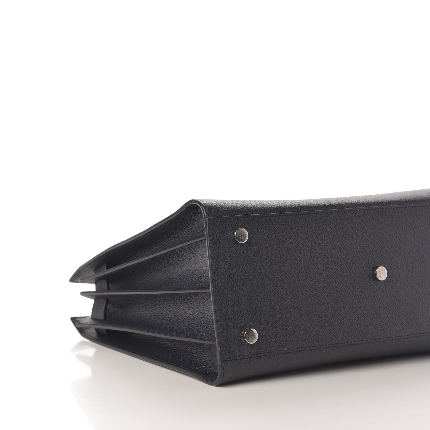 Saint Laurent Grained Calfskin Small Sac De Jour Petrol 9 of 13