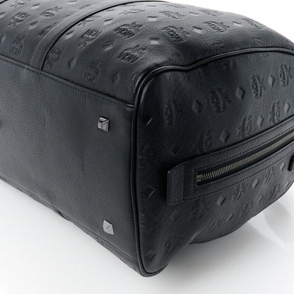 MCM Calfskin Ottomar Duffle Bag Black 13 of 14