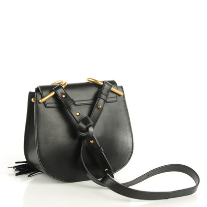 Chloe Calfskin Studded Small Hudson Shoulder Bag Black 3 of 8