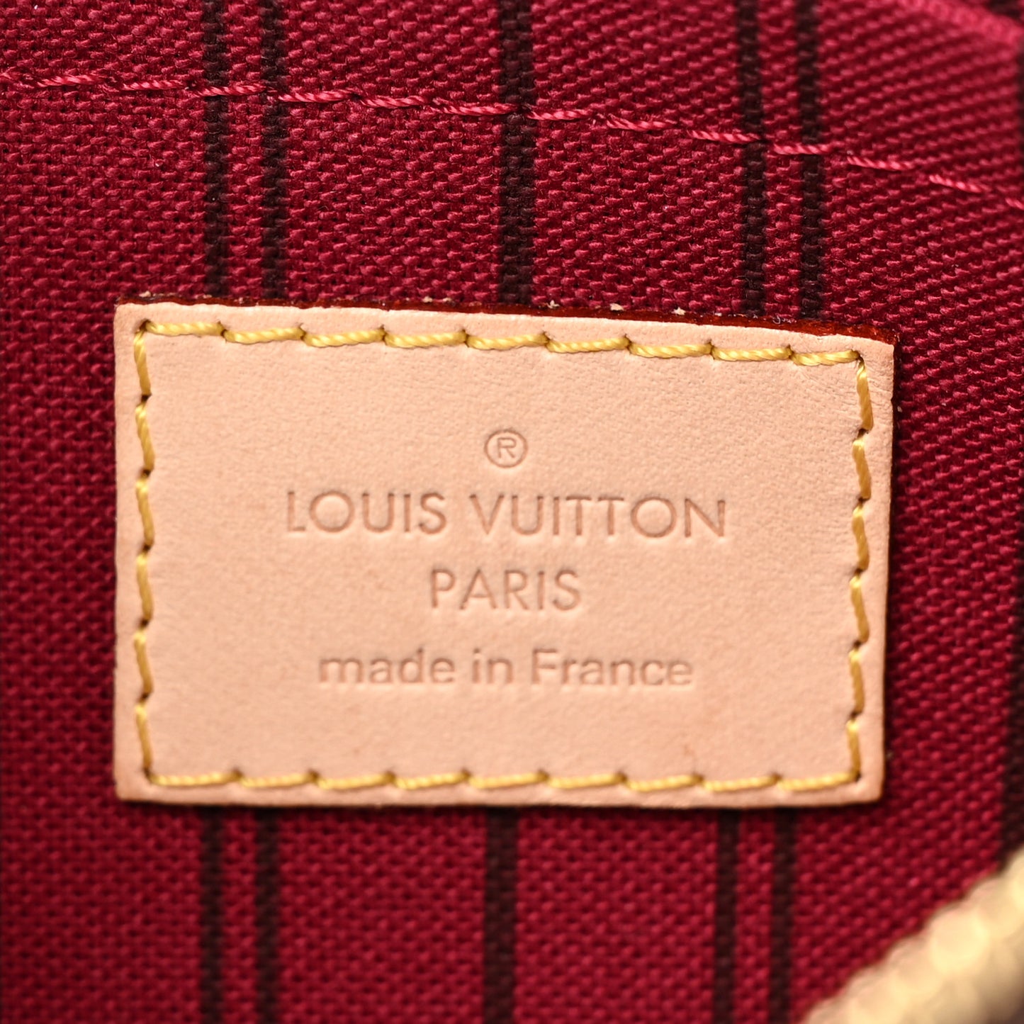 Monogram Neverfull PM Pochette Fuchsia