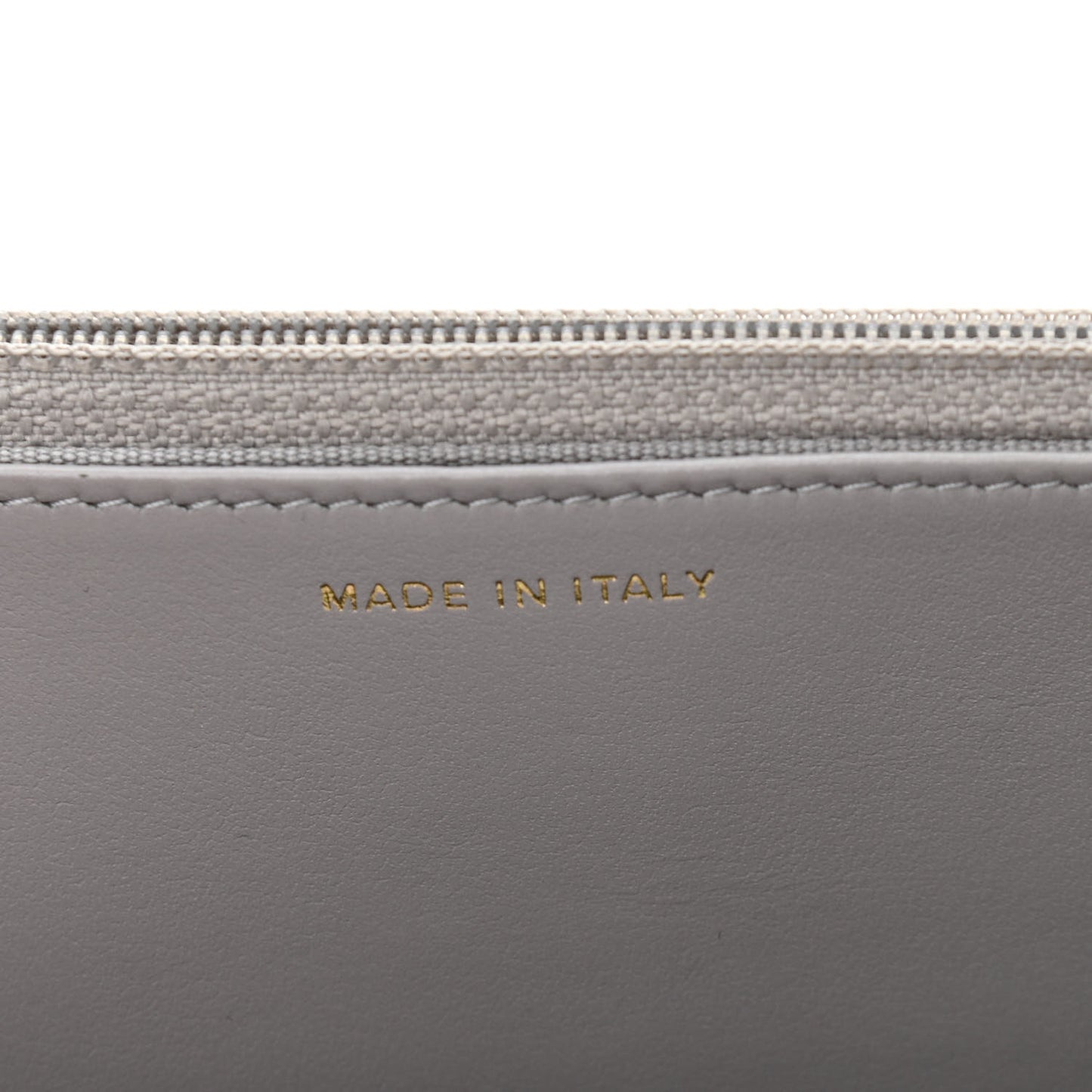Lambskin Quilted Chanel 19 Wallet On Chain WOC Grey
