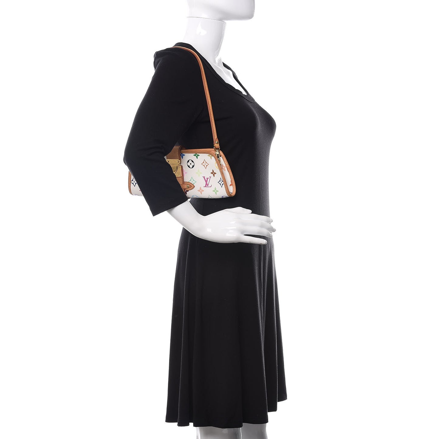 Monogram Multicolor Shirley White