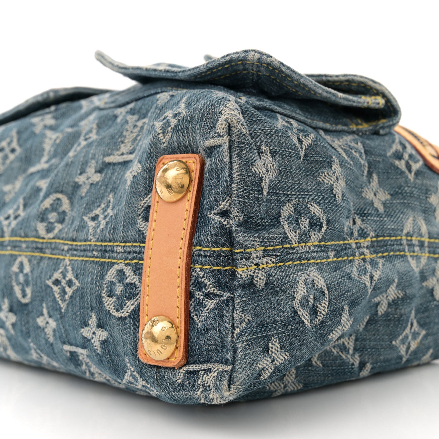 Louis Vuitton Monogram Denim Baggy PM Blue 9 of 9
