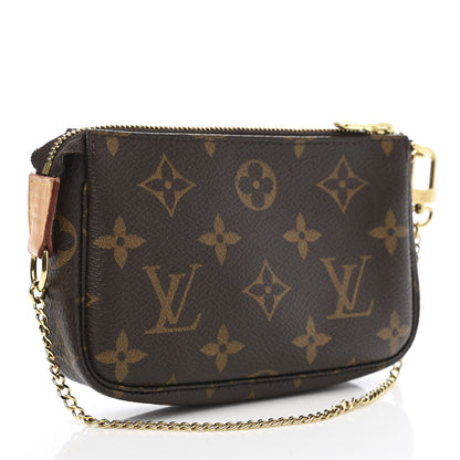 Louis Vuitton Monogram Mini Pochette Accessories 4 of 9
