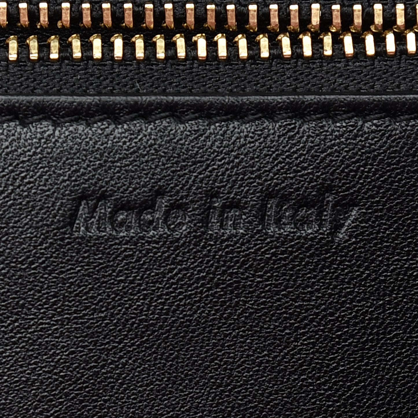 Calfskin Large Clasp Cabas Black