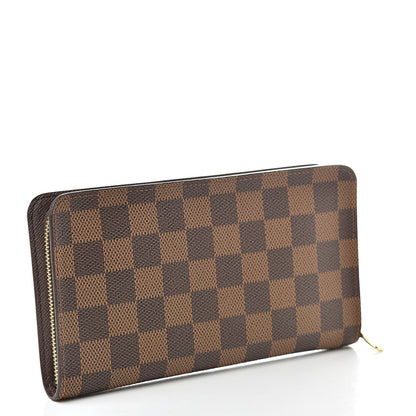 Louis Vuitton Damier Ebene Porte-Monnaie Zippy Wallet 3 of 7