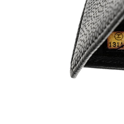 Chanel Caviar Timeless CC Yen Wallet Black 8 of 9
