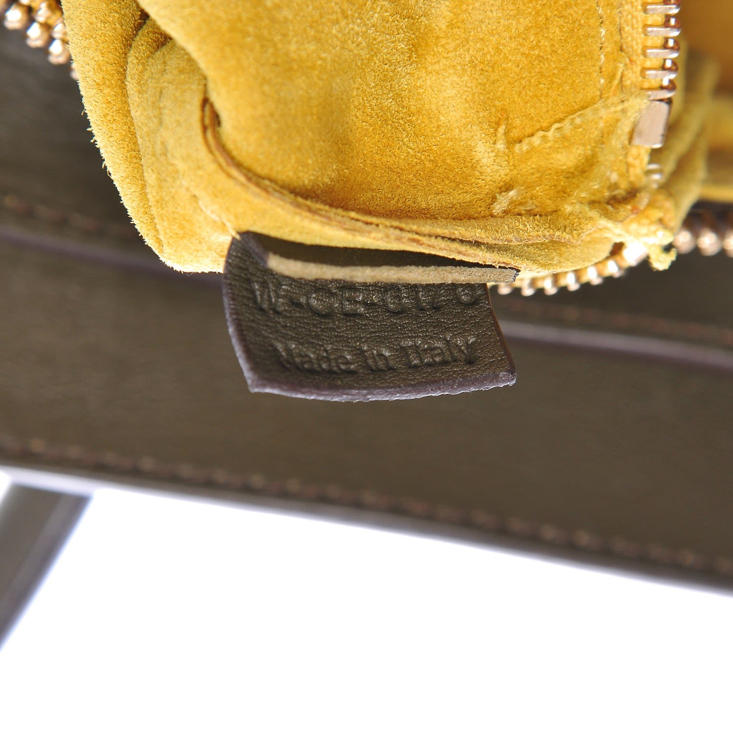 Celine Smooth Calfskin Mini Envelope Luggage Khaki 8 of 9