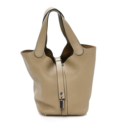 Hermes Taurillon Clemence Picotin Lock 18 PM Trench 1 of 10