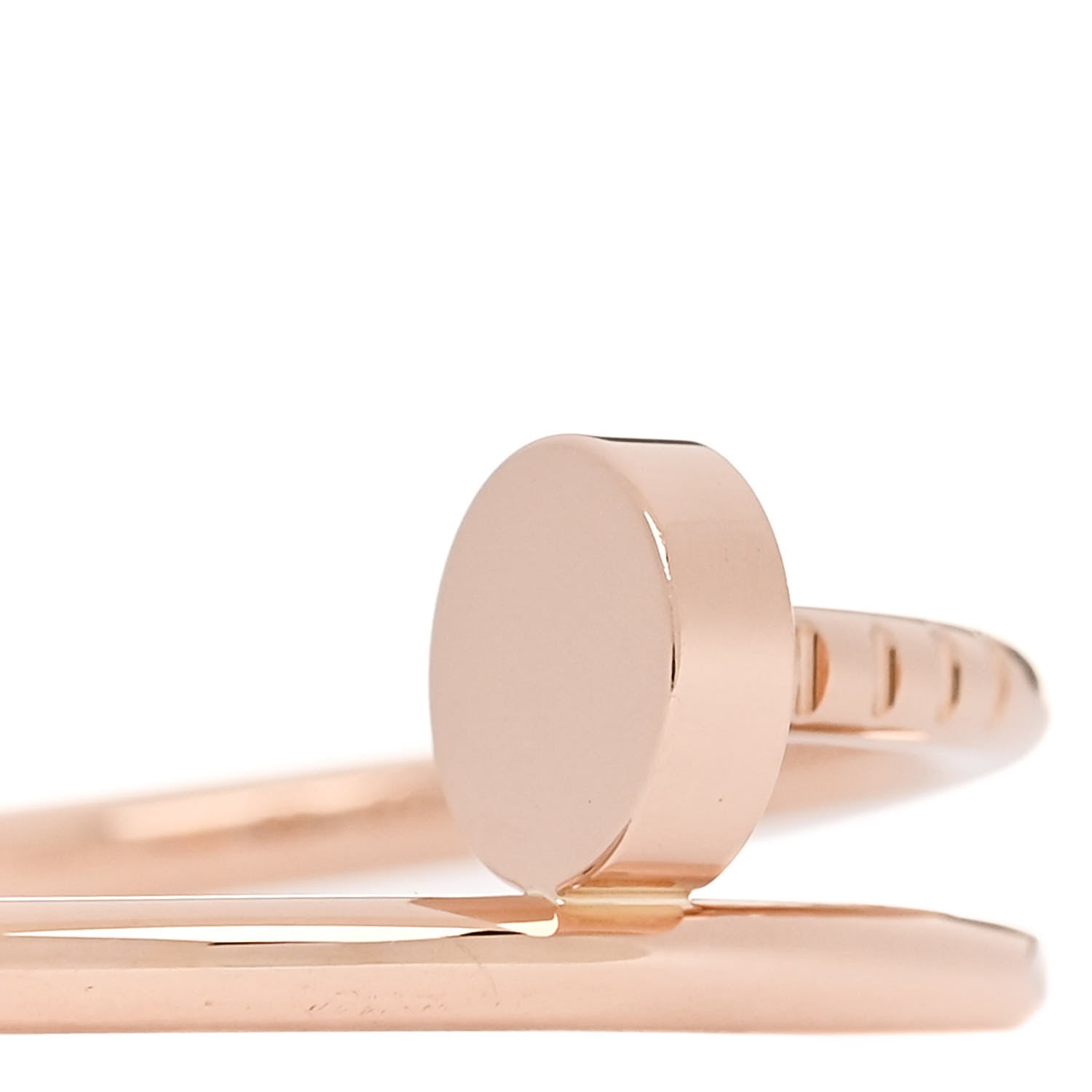 Cartier 18K Pink Gold Small Juste Un Clou Ring 51 5.75 4 of 6