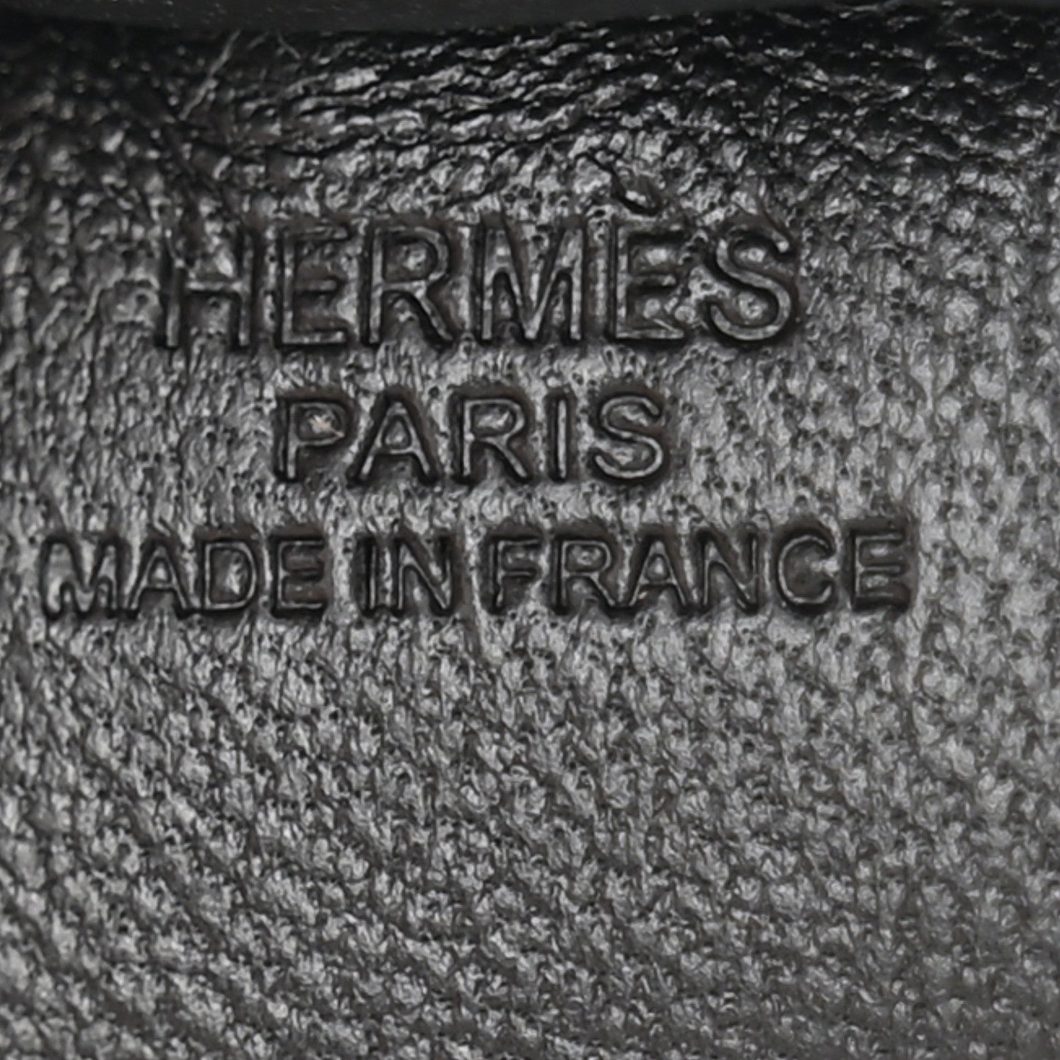Hermes Milo Lambskin Grigri Rodeo Horse Bag Charm PM So Black 3 of 5