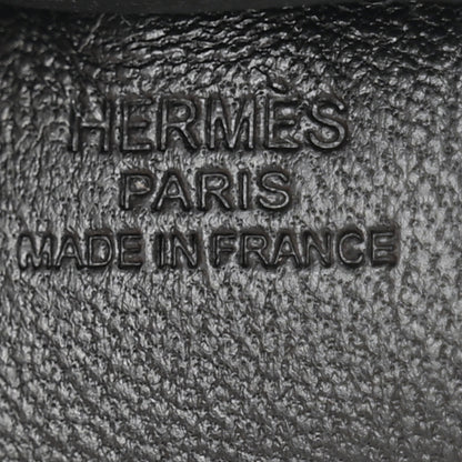 Hermes Milo Lambskin Grigri Rodeo Horse Bag Charm PM So Black 3 of 5