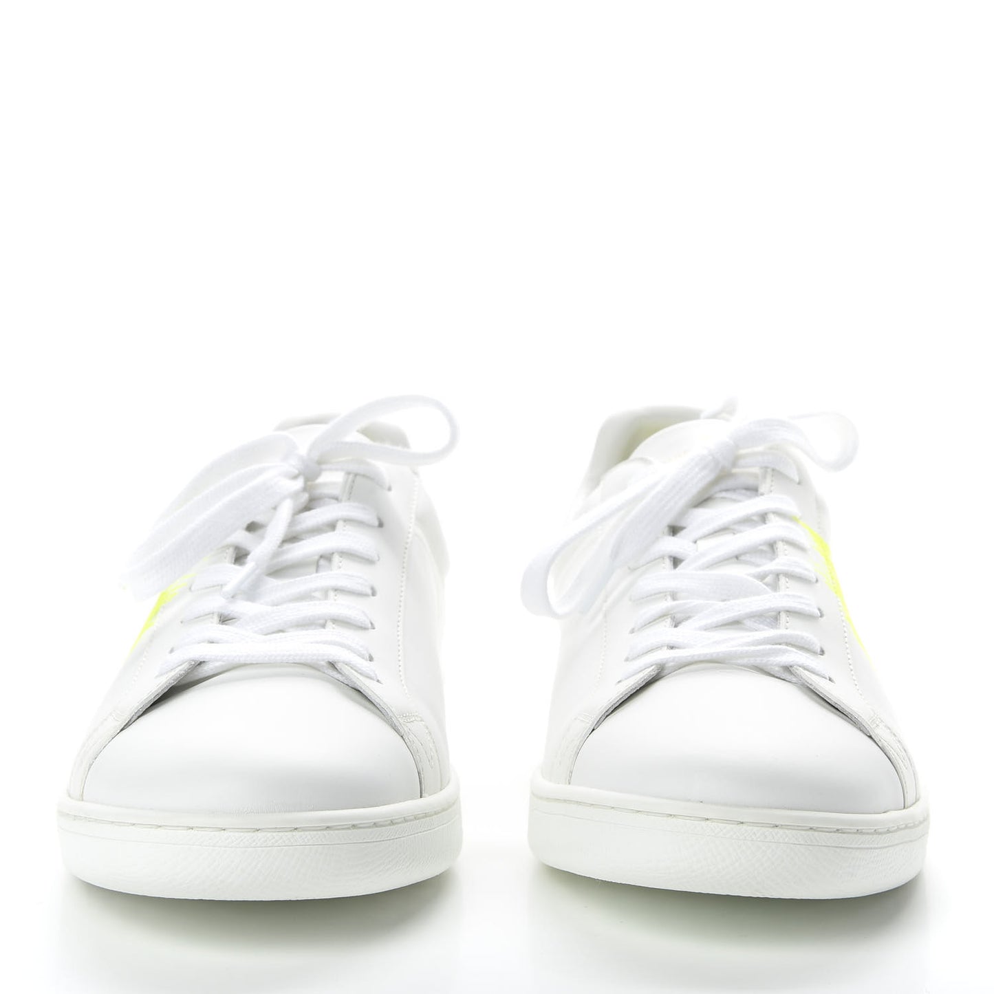 Calfskin Mens Luxembourg Sneakers 8 Yellow