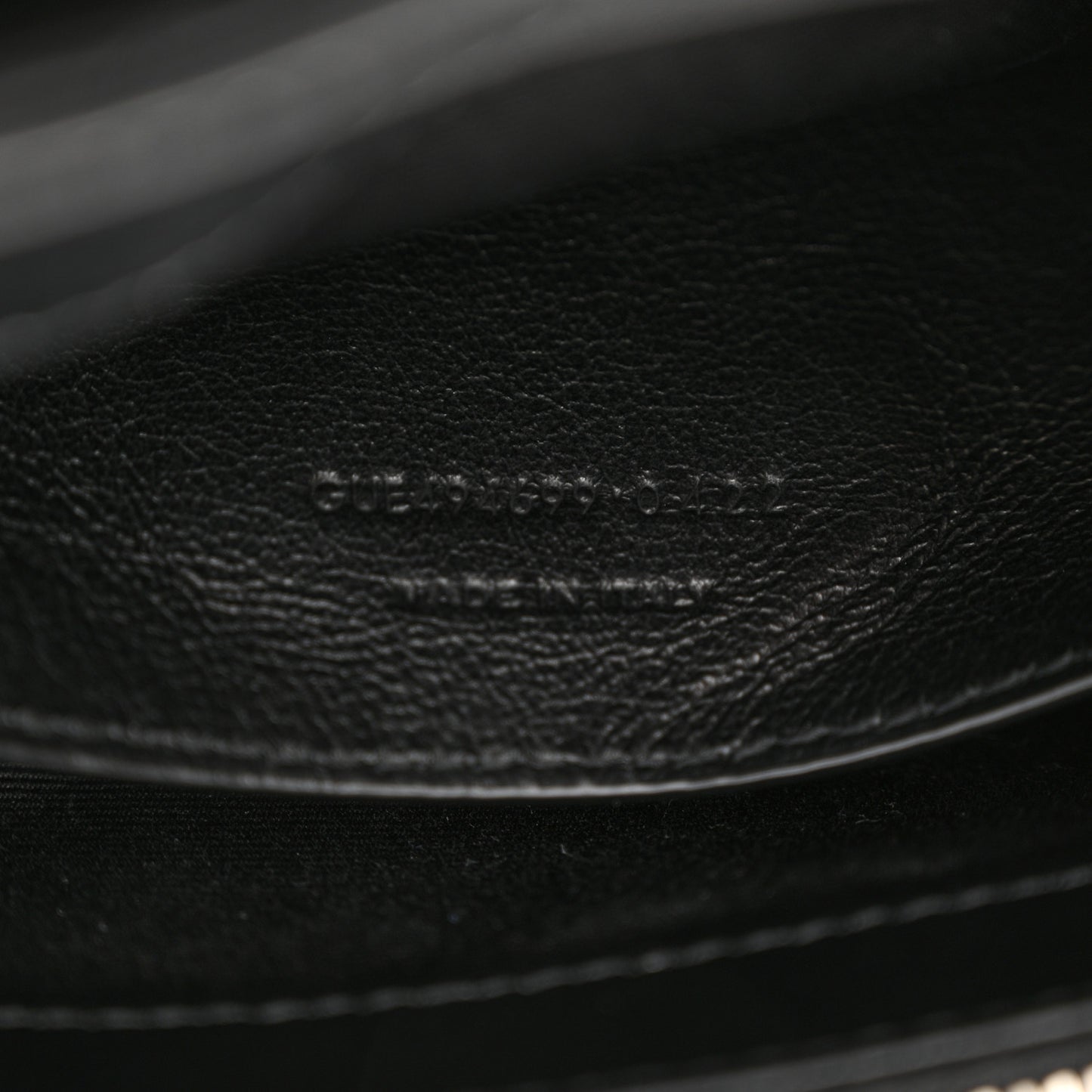 Calfskin Y Quilted Monogram Small Loulou Chain Satchel Black