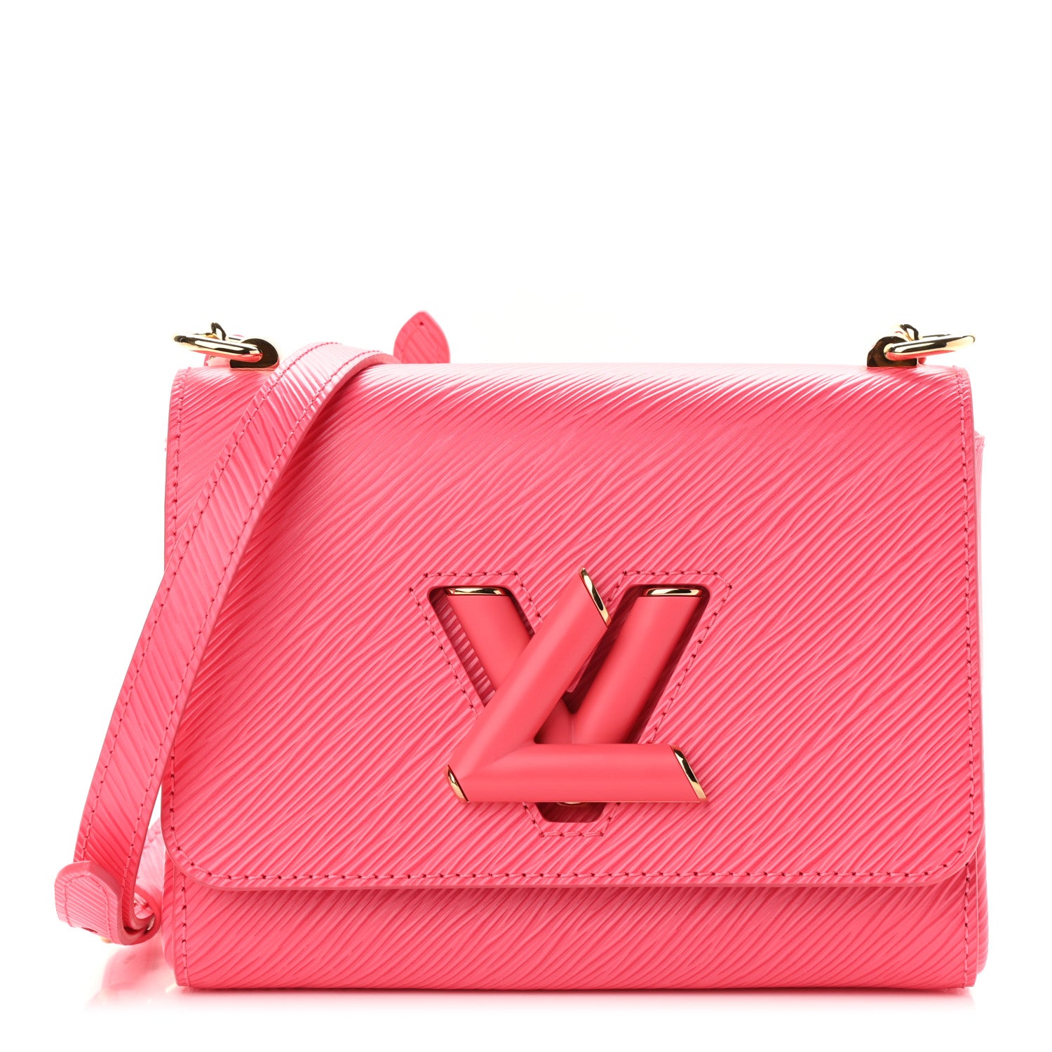 Louis Vuitton Epi Twist Shoulder Bag PM Dragon Fruit 1 of 8