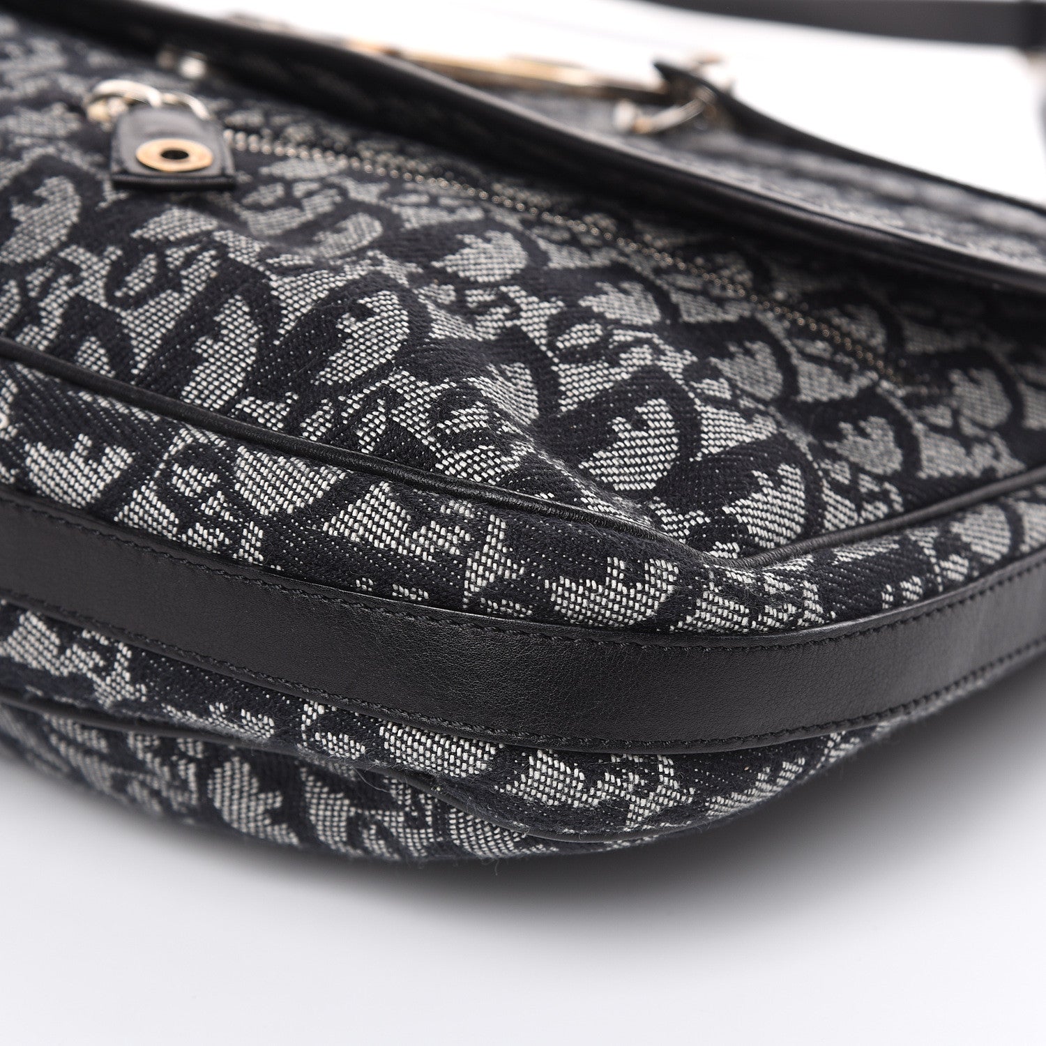 Christian Dior Monogram Flap Messenger Navy Blue 11 of 12