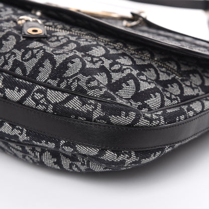 Christian Dior Monogram Flap Messenger Navy Blue 11 of 12