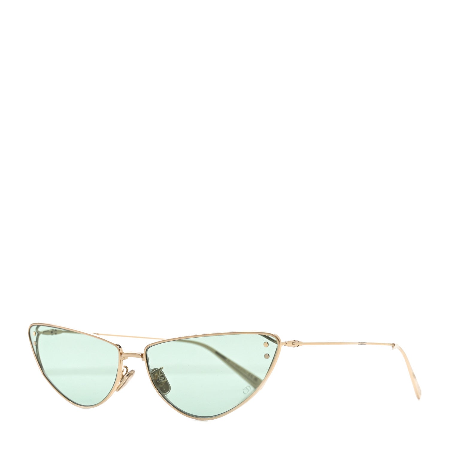 Christian Dior Metal MissDior B1U Butterfly Sunglasses Gold 1 of 7