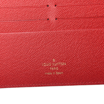 Louis Vuitton Damier Ebene Insolite Wallet Red 6 of 6