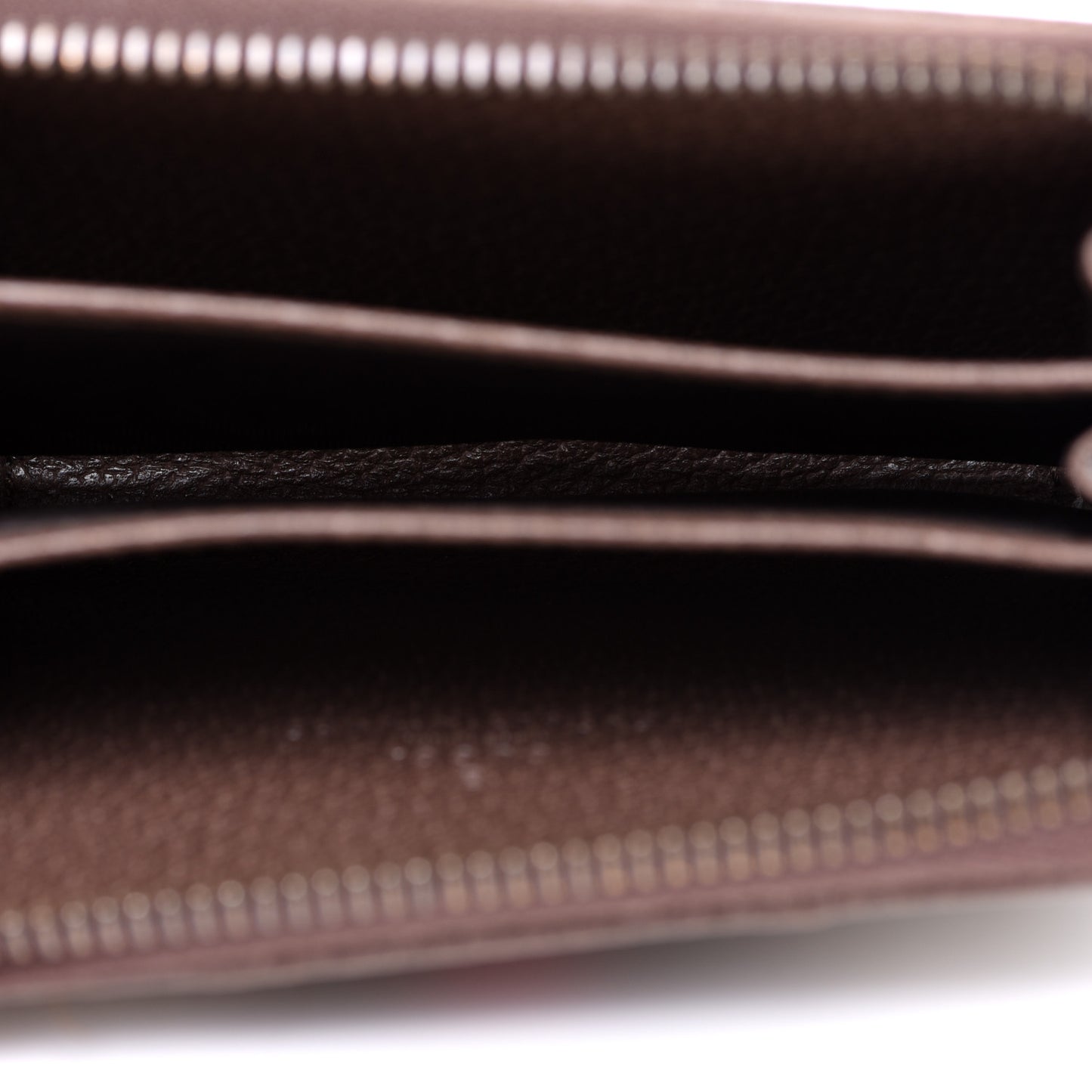 GG Supreme Web Ophidia Zip Around Card Case Brown