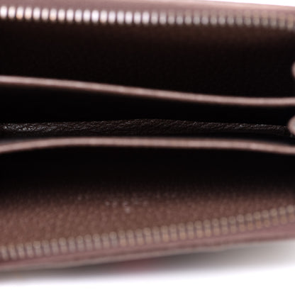 Gucci GG Supreme Web Ophidia Zip Around Card Case Brown 5 of 7
