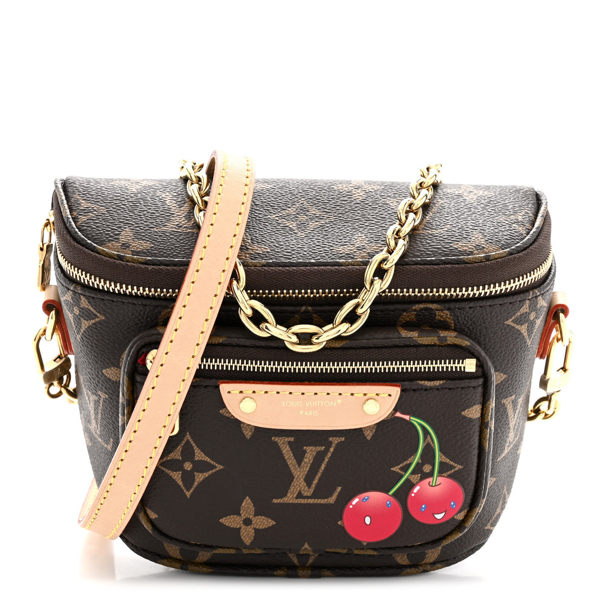 Louis Vuitton LV X TM Monogram Cerises Mini Bumbag 1 of 10
