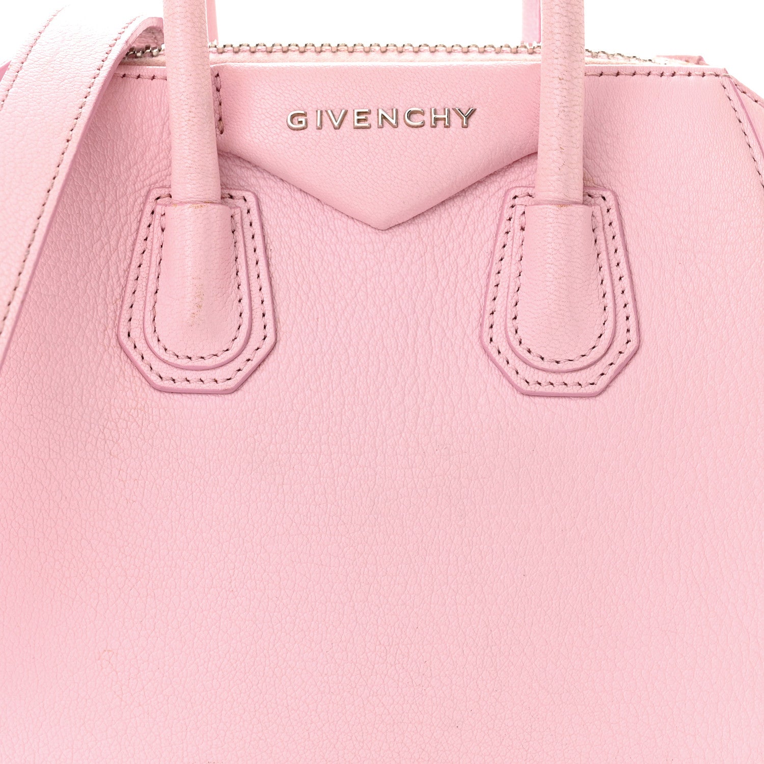 Givenchy Sugar Goatskin Mini Antigona Pink 8 of 20
