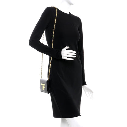 Tom Ford Calfskin Icon Disco Bag Black 2 of 8