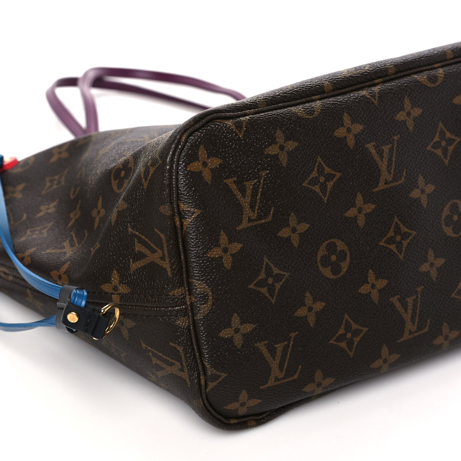 Louis Vuitton Monogram Totem Neverfull MM Magenta 8 of 10