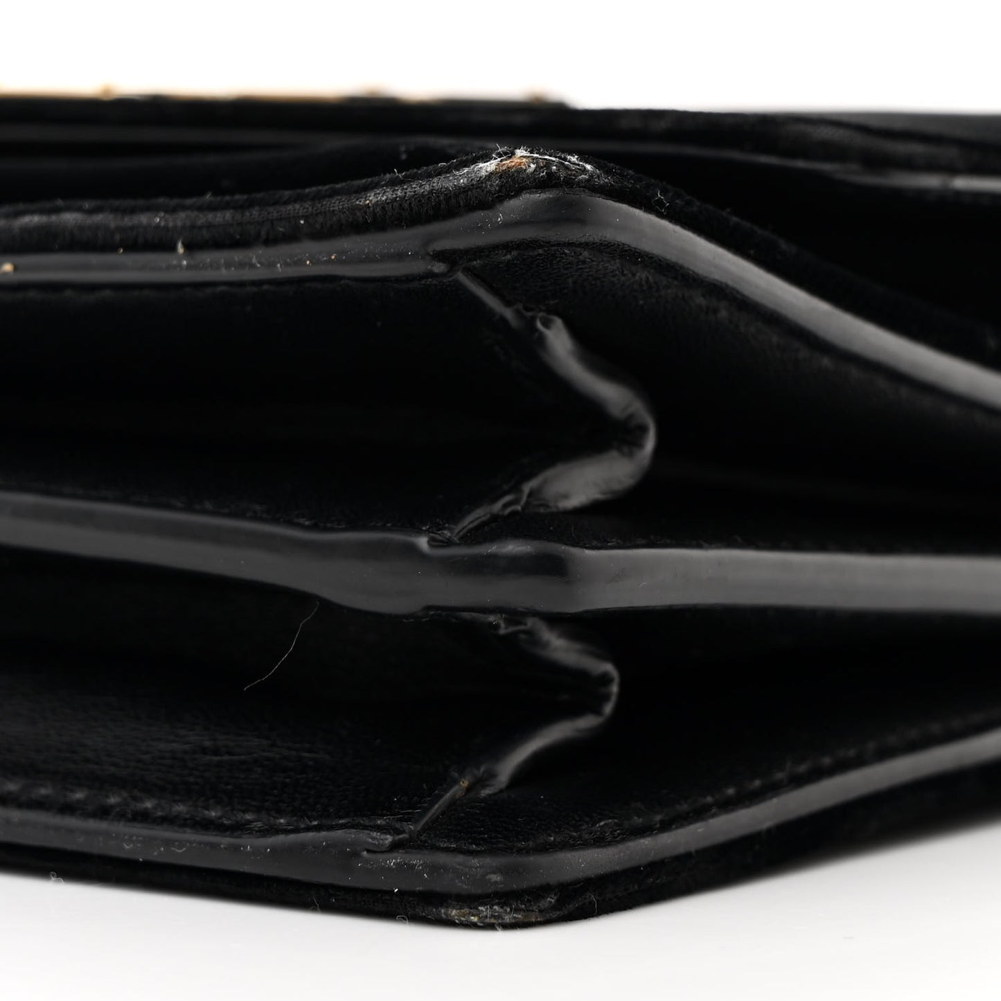 Velvet Small Monogram Sunset Black