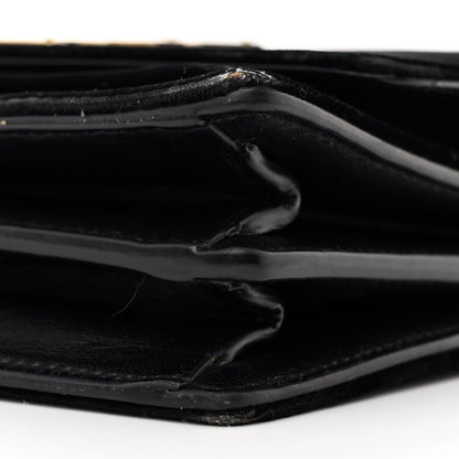 Saint Laurent Velvet Small Monogram Sunset Black 11 of 12